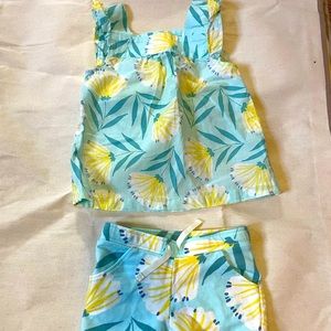 Carter’s Toddler Girls 2 Piece Matching Outfit Set